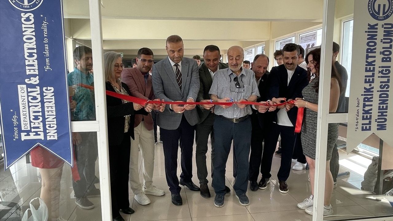 KTÜ'de Düşünden Gerçeğe Bitirme Projesi Sergisi Düzenlendi