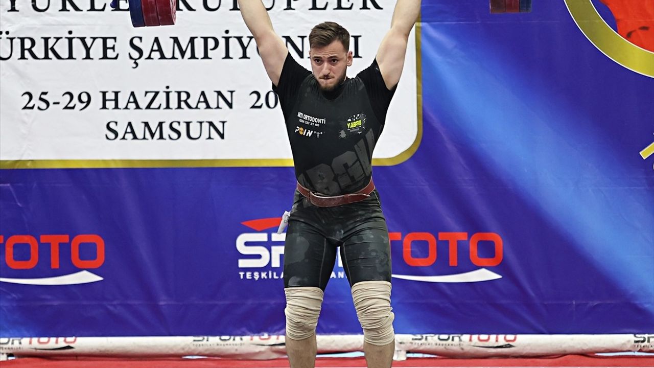 Kulüpler Türkiye Halter Şampiyonası Samsun'da Sonuçlandı