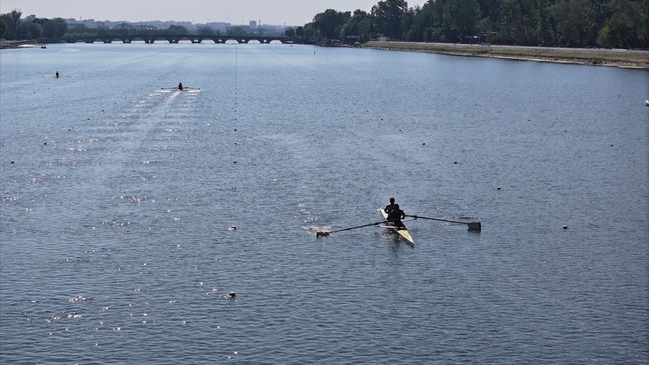 Kürek Milli Takımı Meriç Nehri'nde Başarı İçin Hazırlanıyor