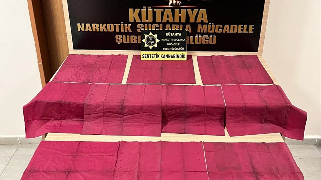 Kütahya'da Uyuşturucu Operasyonu: 2 Zanlı Tutuklandı