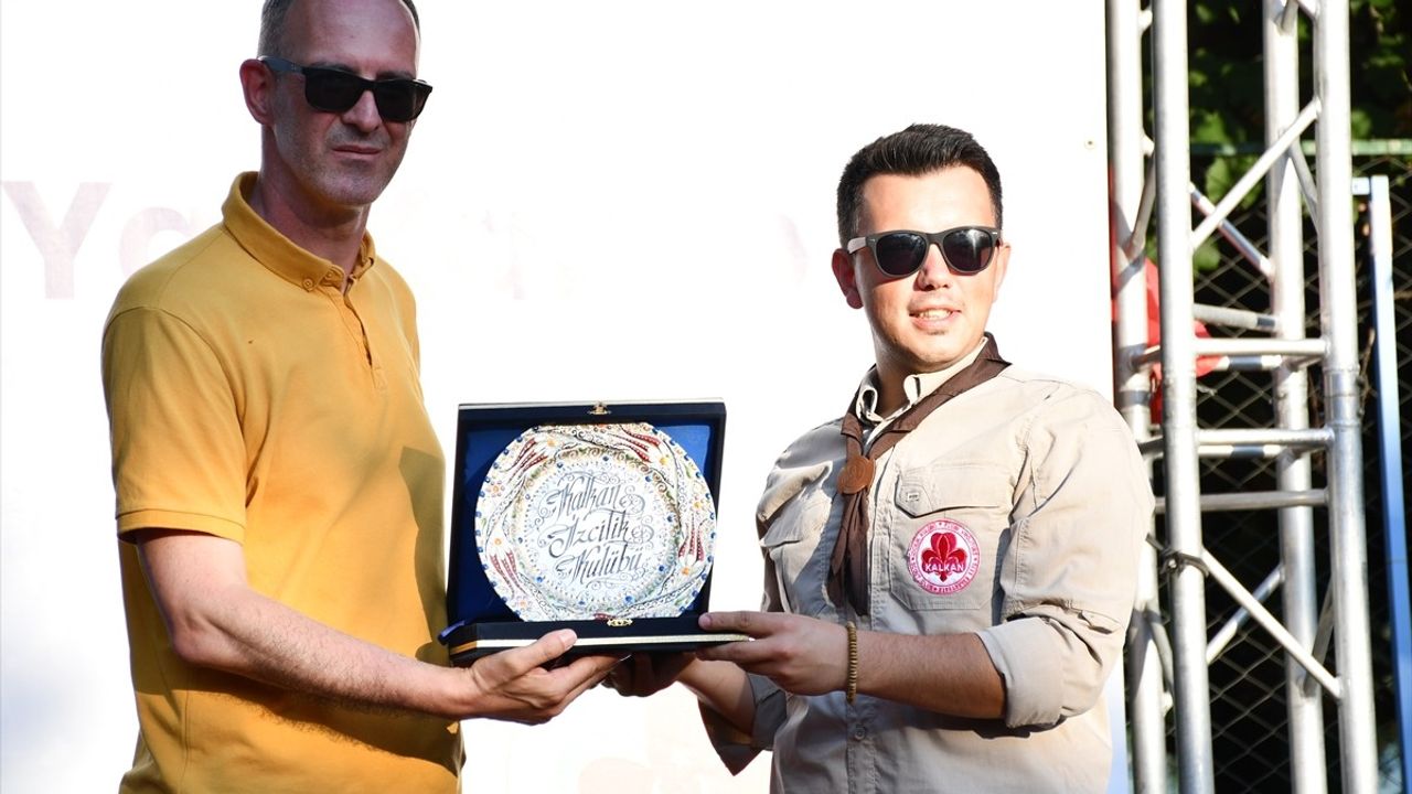 Kuzey Makedonya'da Uluslararası İzcilik Yaz Kampı Açıldı