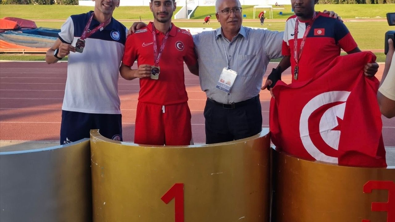 Mehmet Emin Eğilmez Tunus'ta Altın Madalya Kazandı