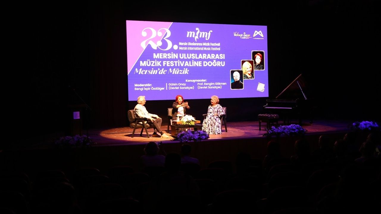 Mersin Uluslararası Müzik Festivali Kapsamında Söyleşi Düzenlendi