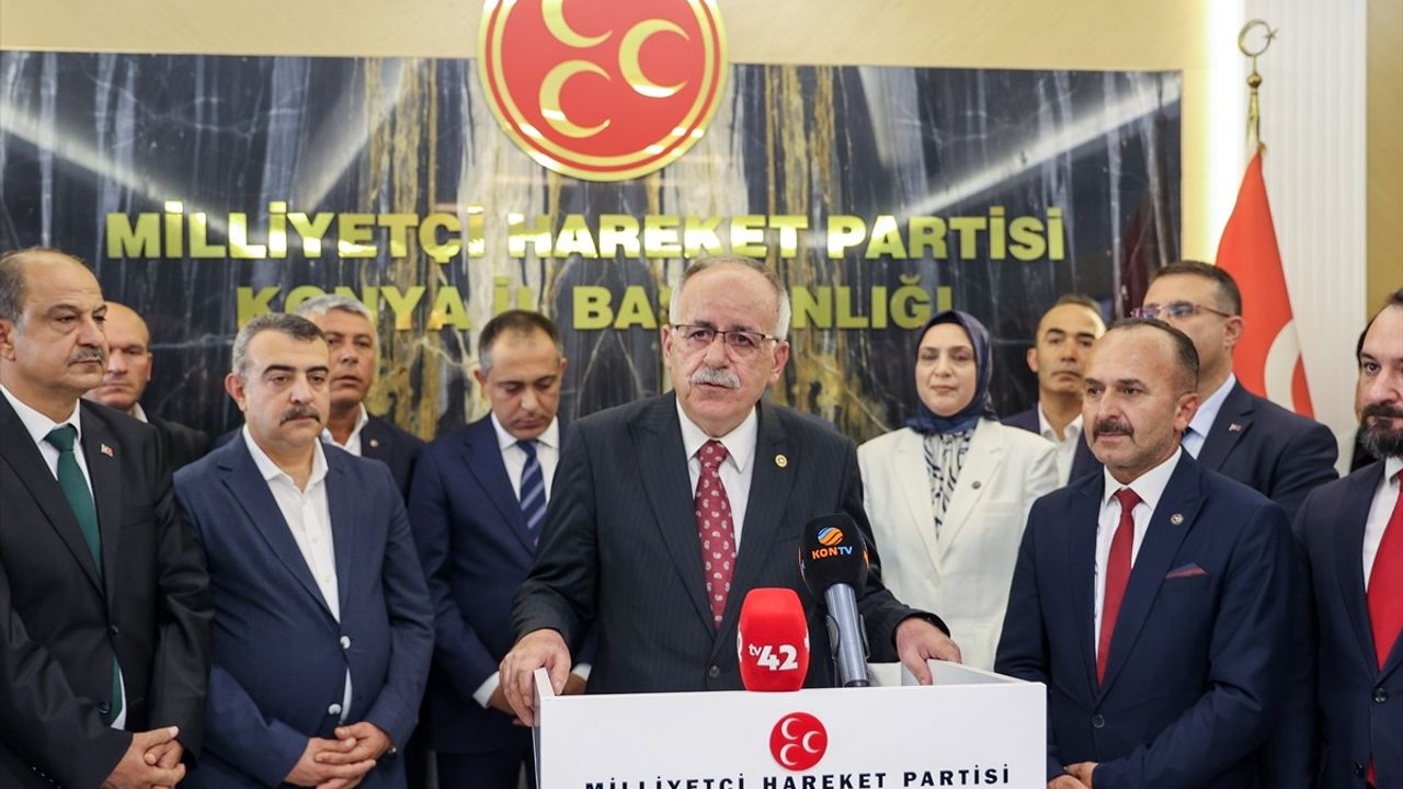 MHP Genel Başkan Yardımcısı Kalaycı, Konya'da Bayramda Terörle Mücadele Vurgusu Yaptı