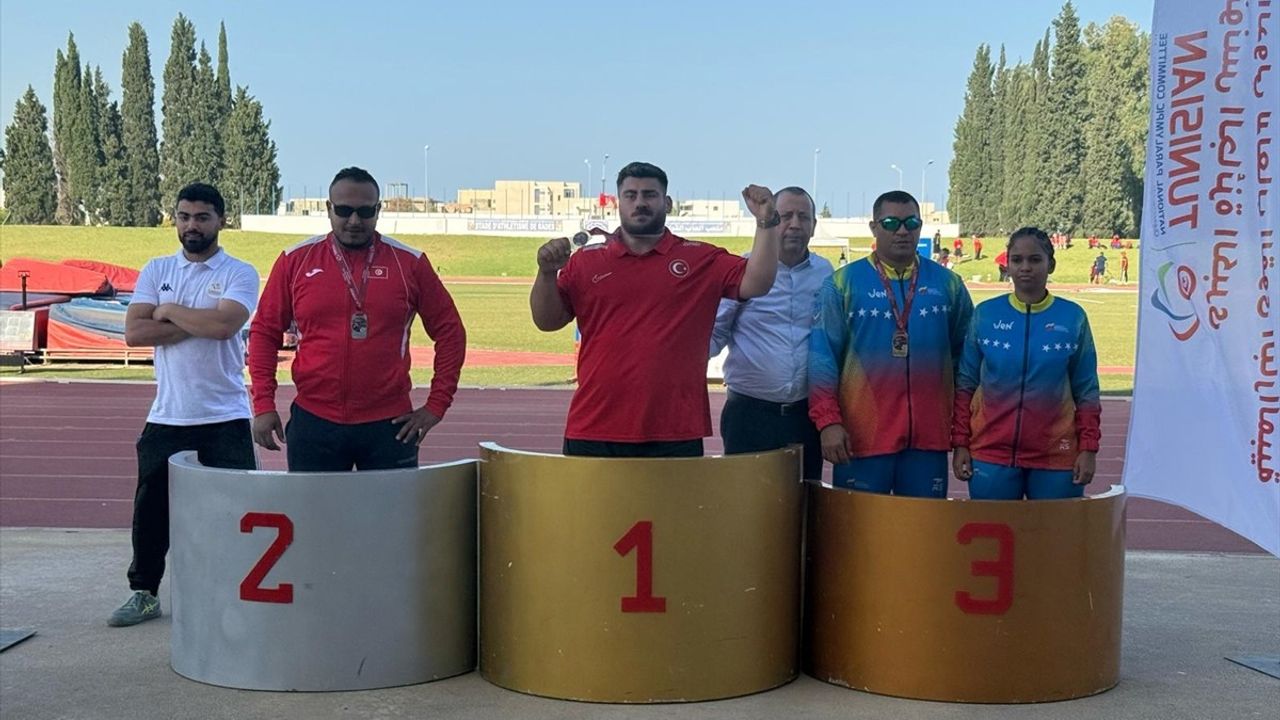 Muhammet Atıcı'dan Tunus'ta Altın Madalya