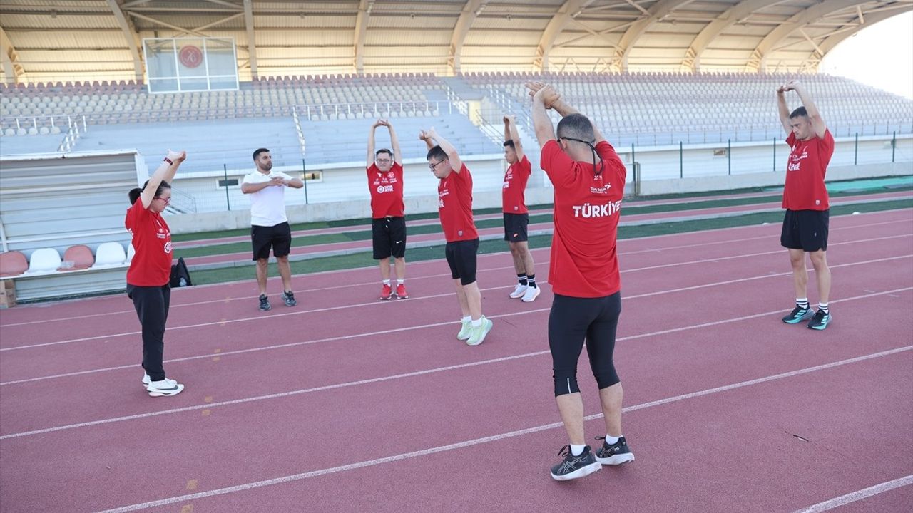 Özel Sporcular Avrupa Şampiyonası İçin Nevşehir'de Hazırlanıyor