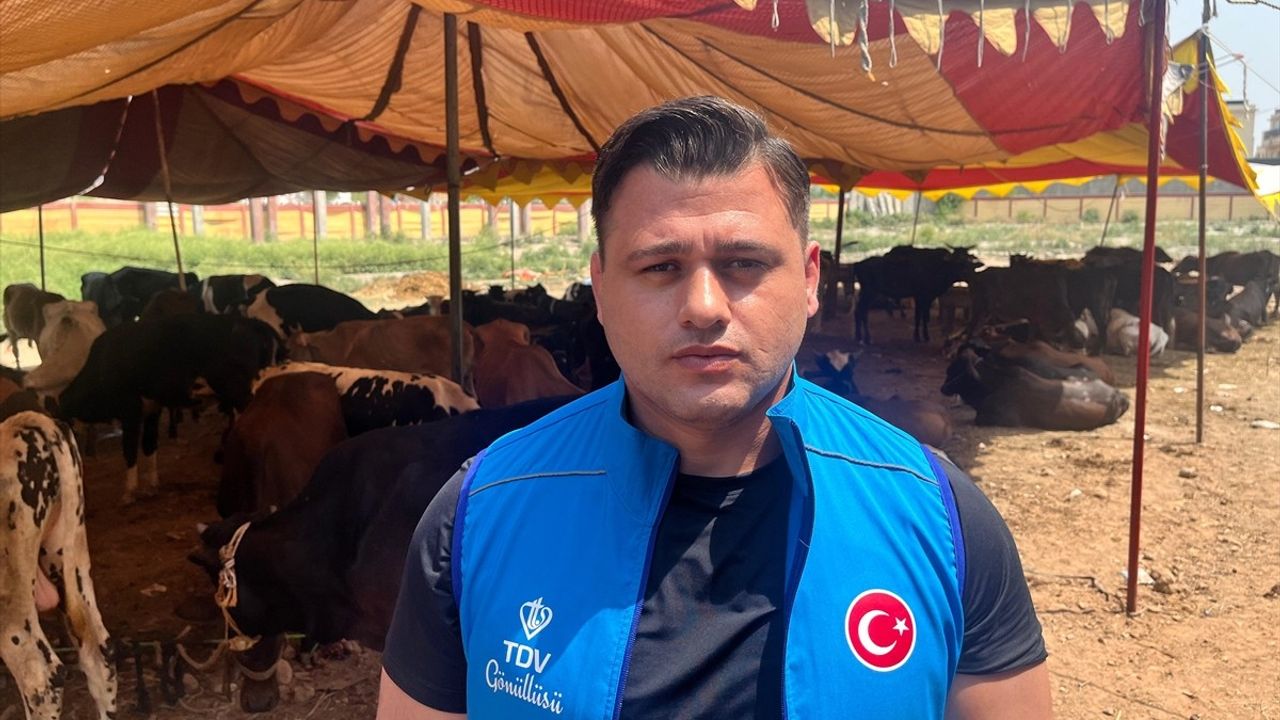Rıza Kayaalp, TDV ile Pakistan'da Kurban Organizasyonuna Katıldı
