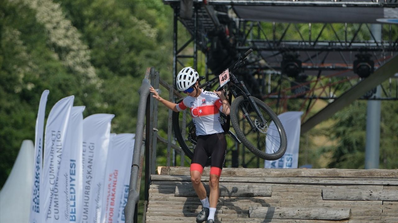 Sakarya'da UCI Dağ Bisikleti Eliminatör Dünya Şampiyonası Yapılıyor