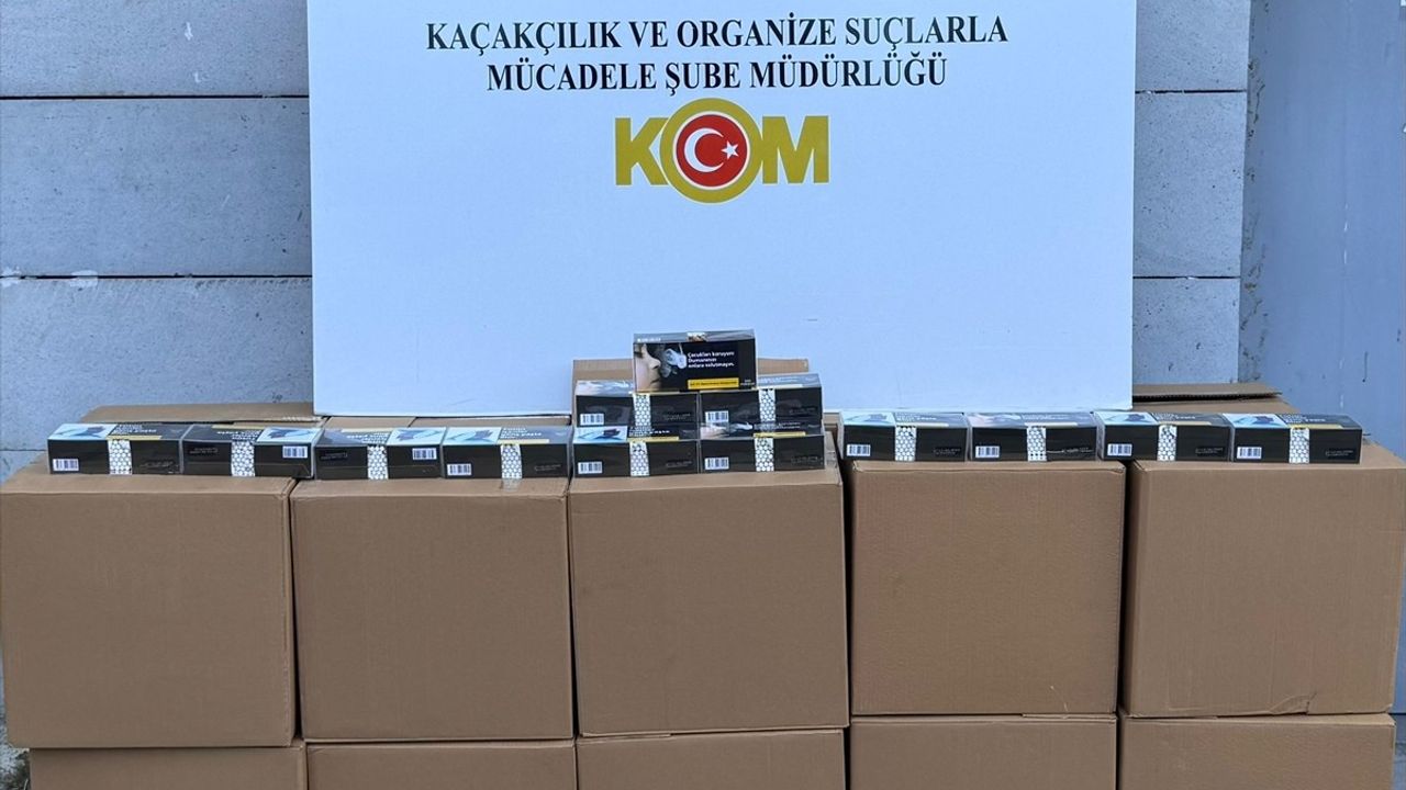 Samsun'da Büyük Makaron Operasyonu: 200 Bin Ele Geçirildi