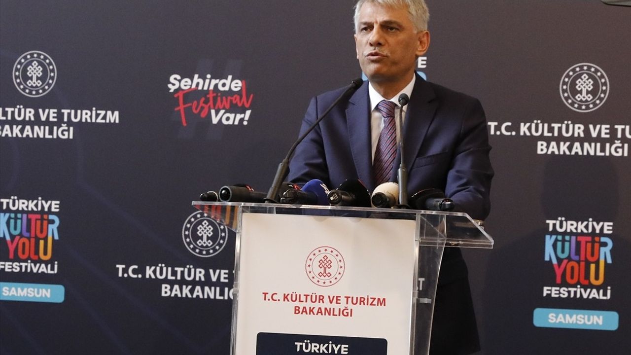 Samsun Türkiye Kültür Yolu Festivali'ne Ev Sahipliği Yapıyor