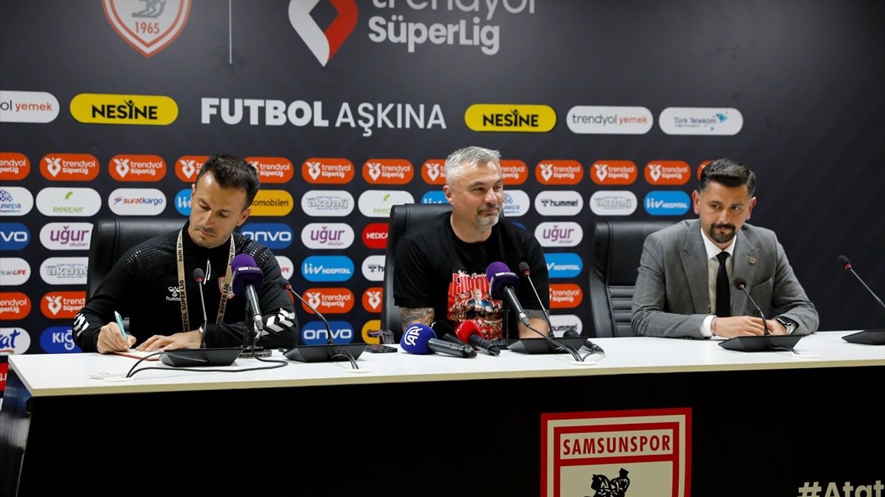 Samsunspor'un Teknik Direktörü Thomas Reis, Kayserispor Maçını Değerlendirdi