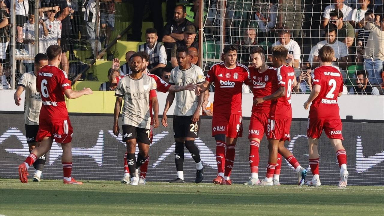 Sipay Bodrum FK - Beşiktaş Maçında Beşiktaş Farkı Açtı