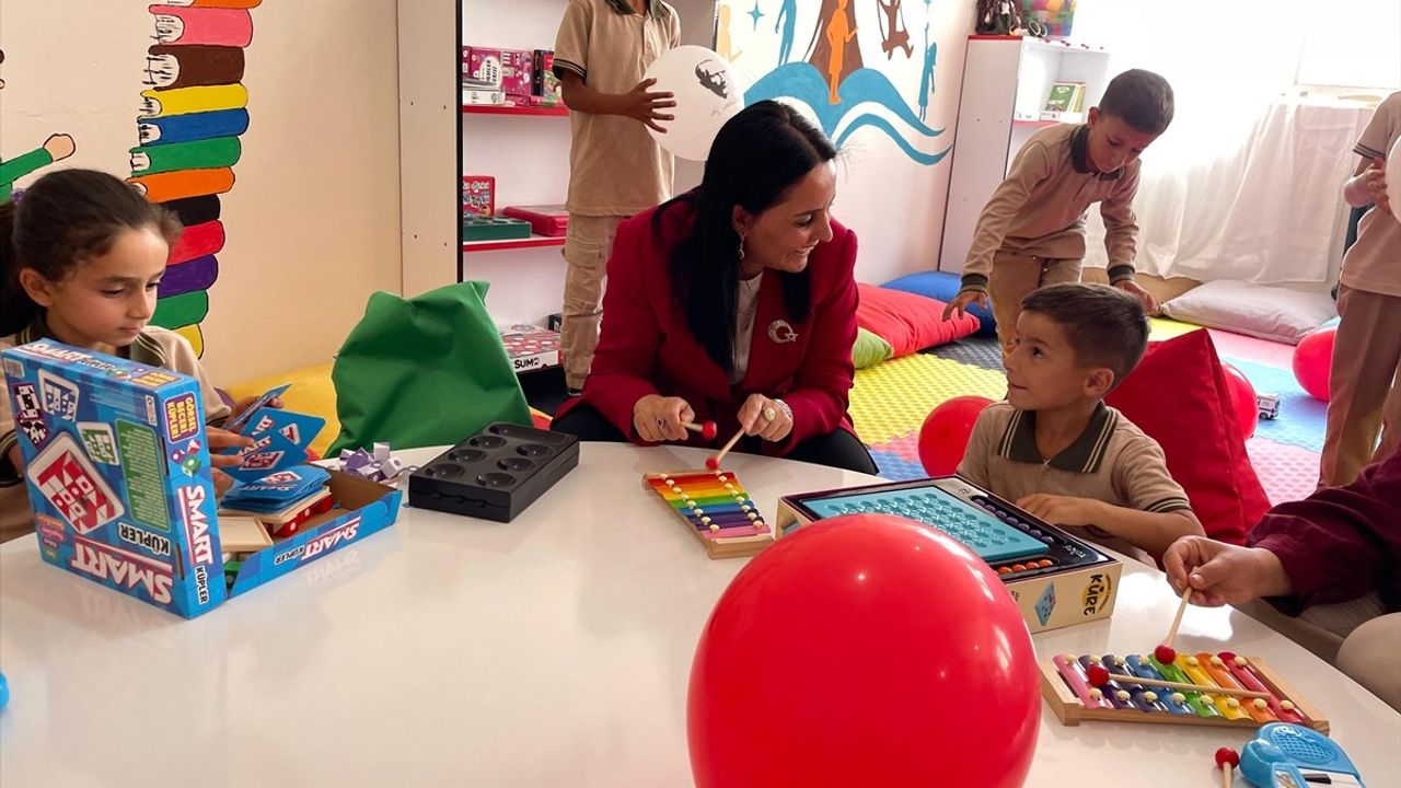 Şırnak'ta Şehit Bebek ve Çocuklar İçin Kütüphane Açıldı