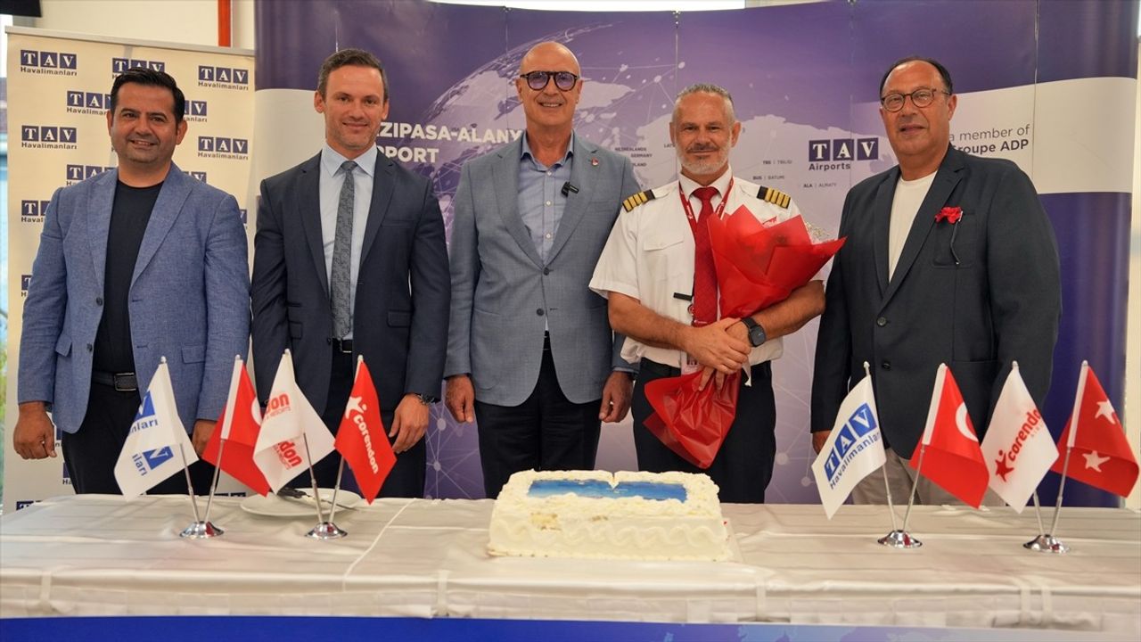 Slovakya ve Gazipaşa Arasında Yeni Charter Uçuşlar Başladı