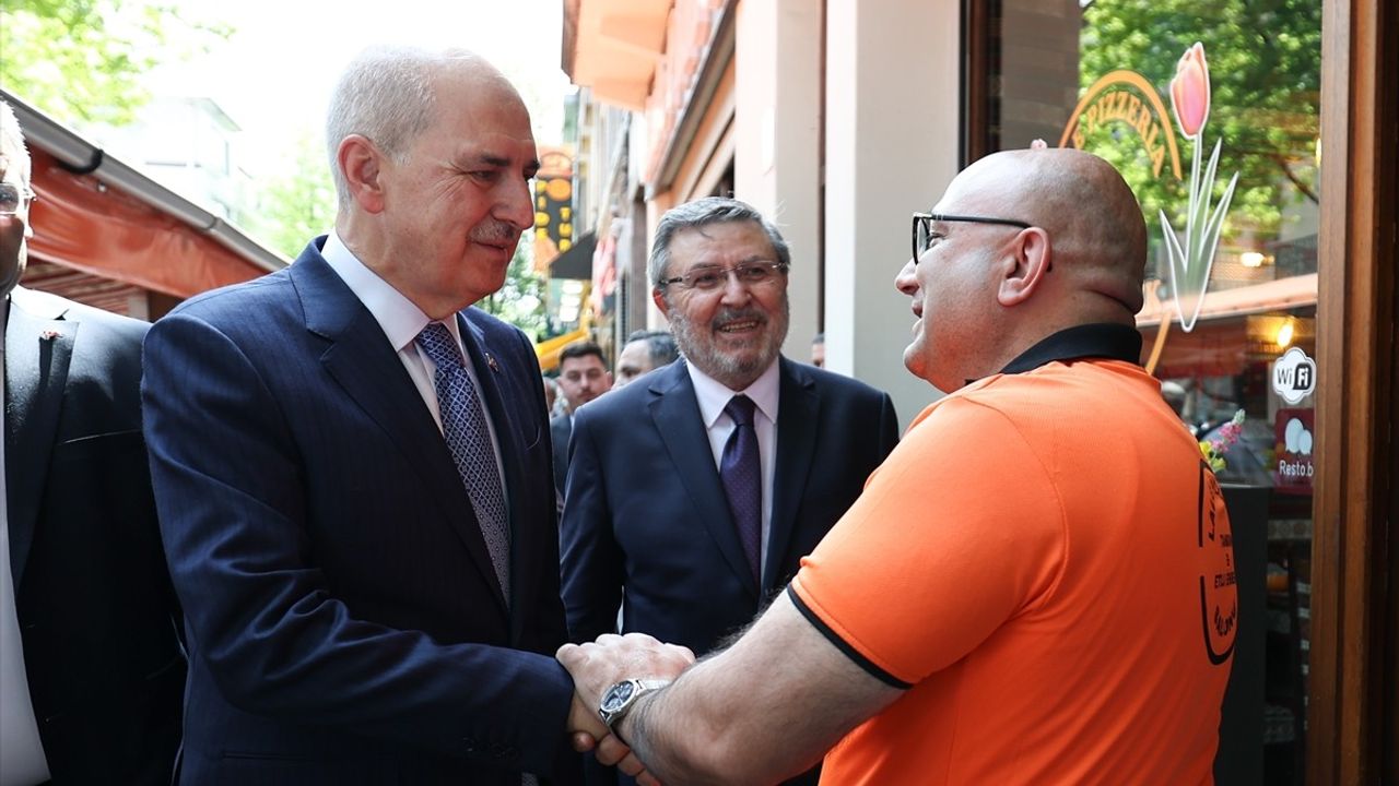 TBMM Başkanı Numan Kurtulmuş Belçika Diyanet Vakfını Ziyaret Etti