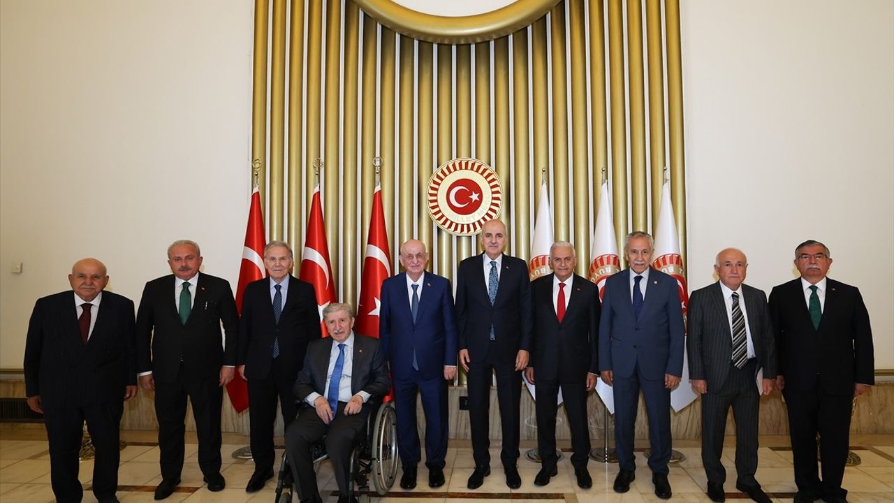 TBMM Başkanı Numan Kurtulmuş, Eski Başkanlarla Buluştu