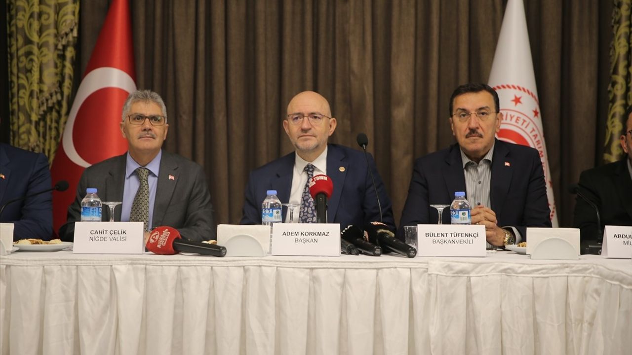 TBMM Zirai Don Olayını Araştırma Komisyonu Niğde'de Toplandı
