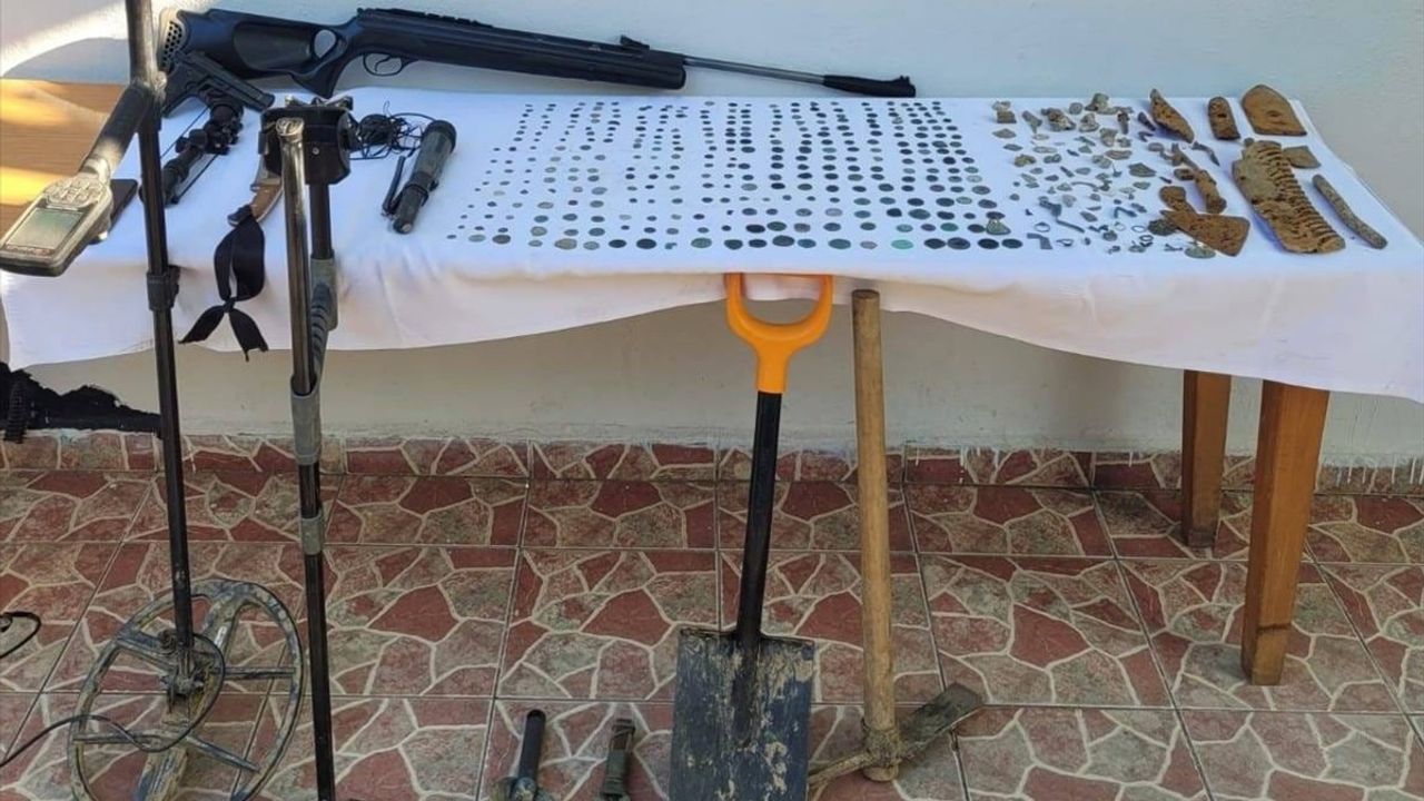 Tekirdağ'da Tarihi Eser Kaçakçılığı Üzerine Operasyon