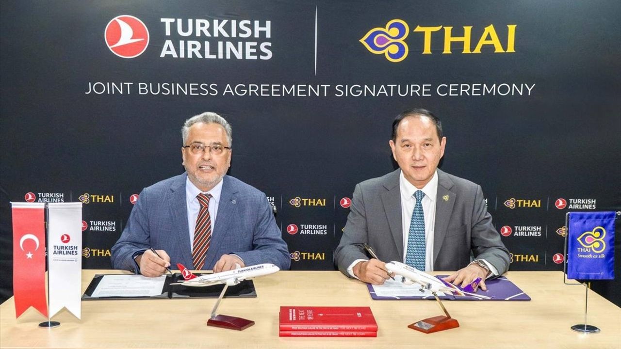 THY ve Thai Airways'ten Yenilikçi İşbirliği Anlaşması