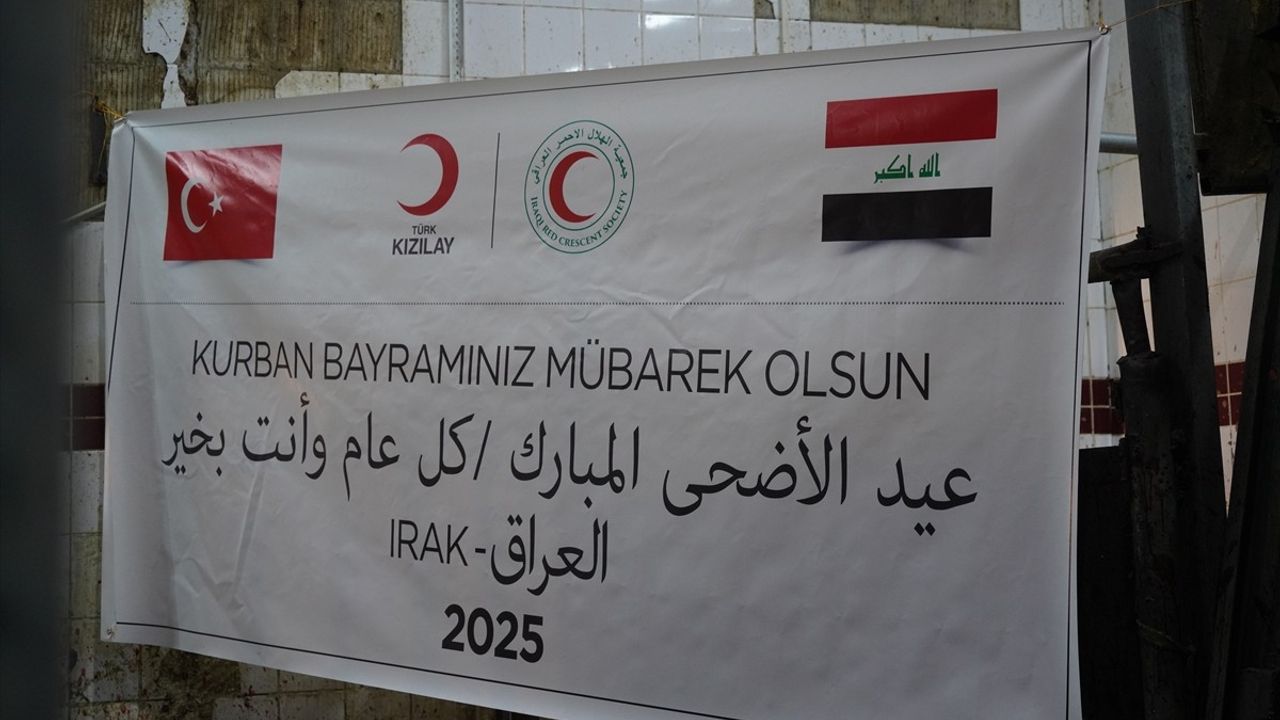 Türk Kızılay’dan Irak’a Kurban Et Bağışı