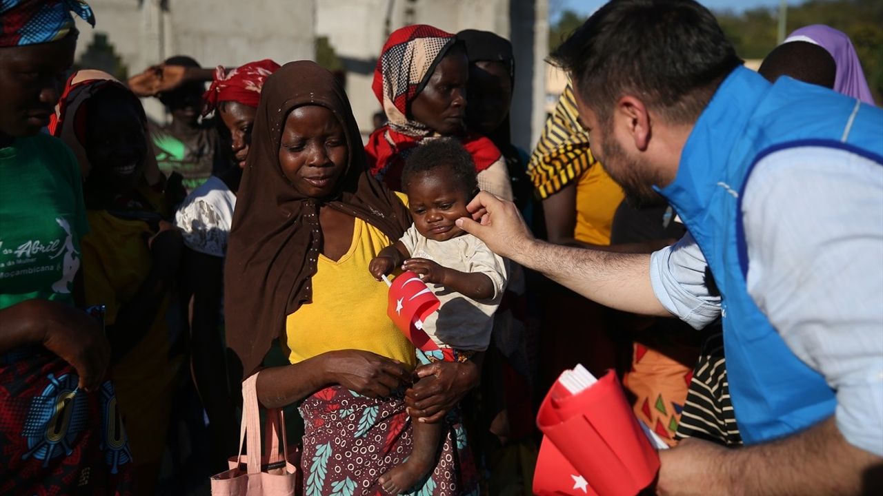 Türkiye Diyanet Vakfı'nın Mozambik'teki Kurban Etleri Dağıtım Faaliyetleri