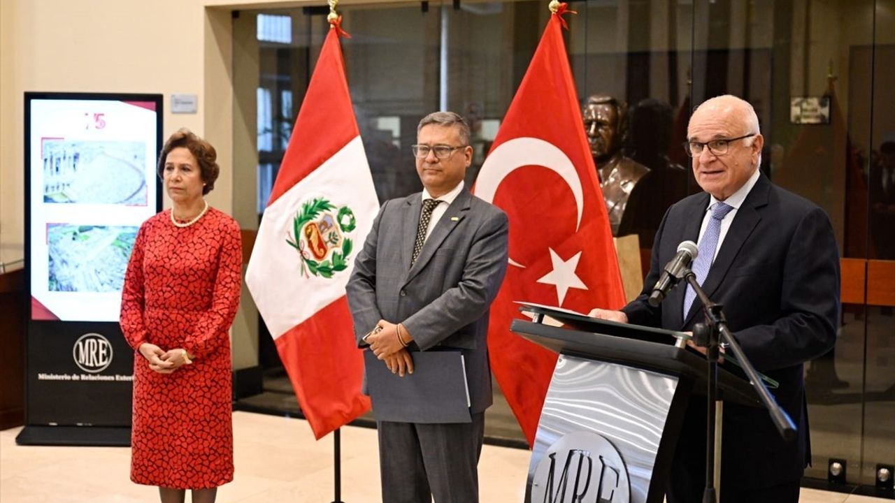 Türkiye ve Peru Diplomatik İlişkilerinin 75. Yılı Kutlandı