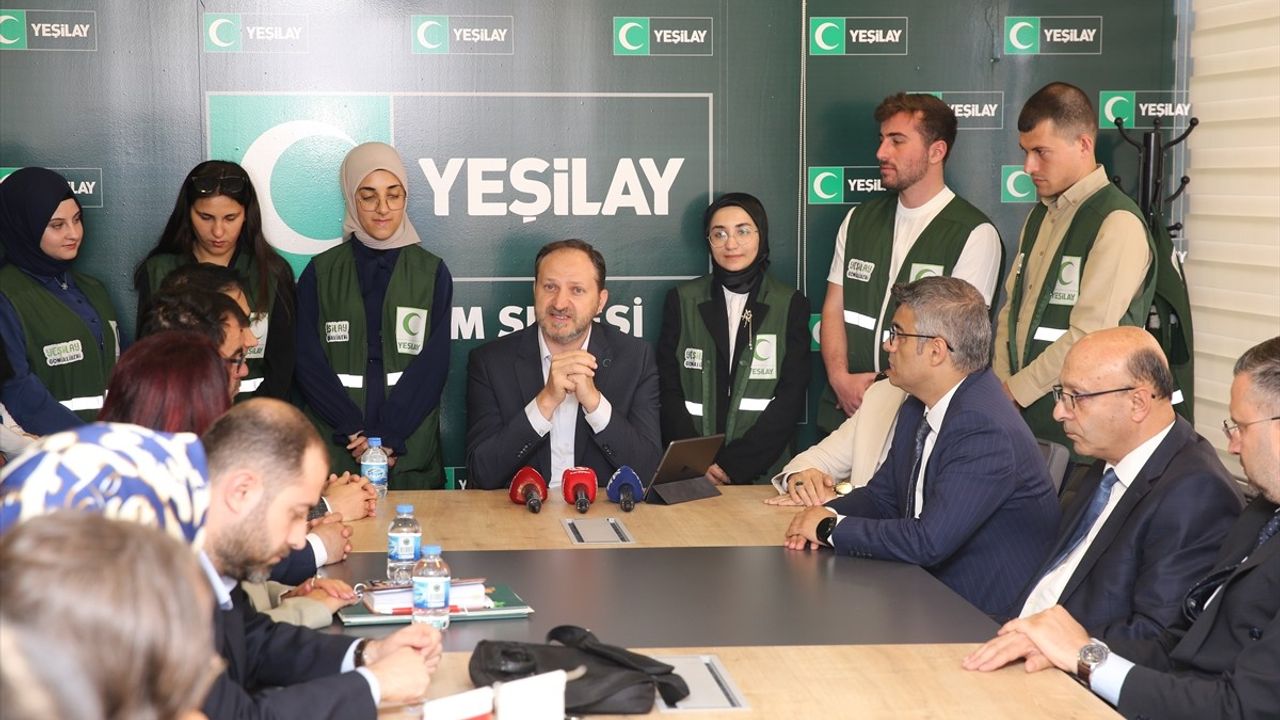 Yeşilay Genel Başkanı Dinç'ten Erzurum'da Bağımlılıkla Mücadele Vurgusu