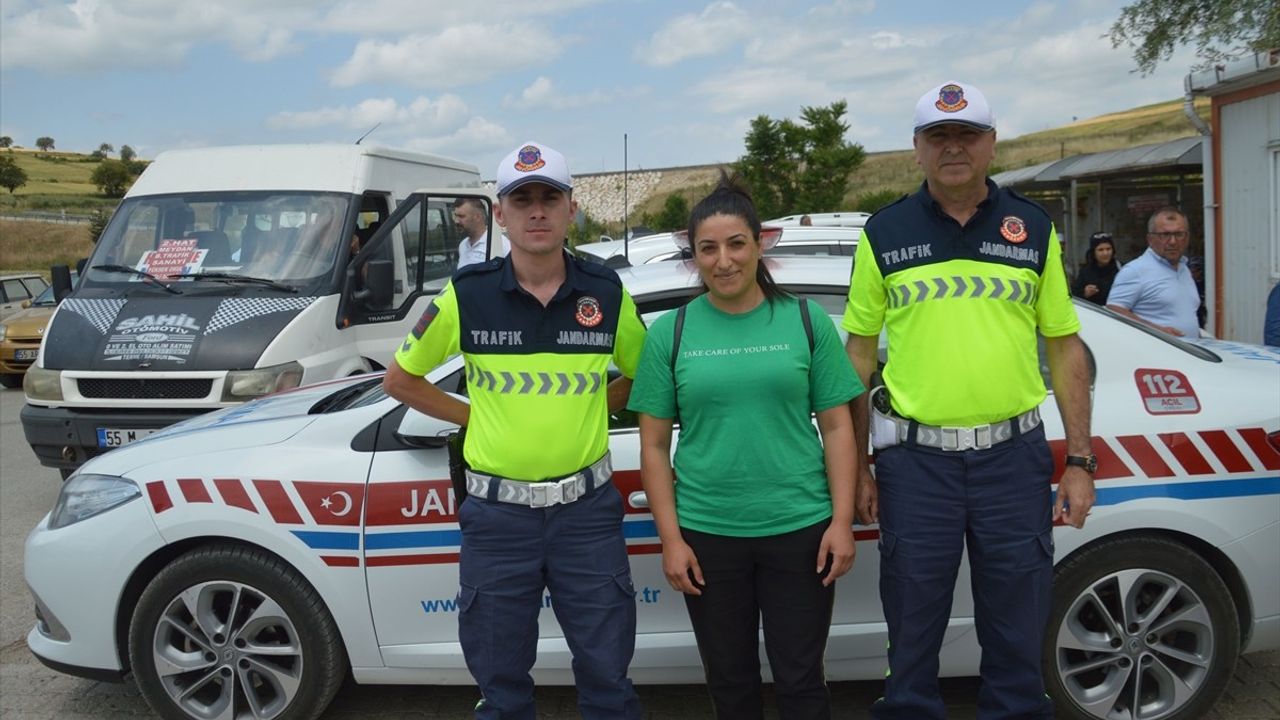 YKS'ye Son Anda Yetiştirilen Öğrenci Jandarmaya Teşekkür Etti