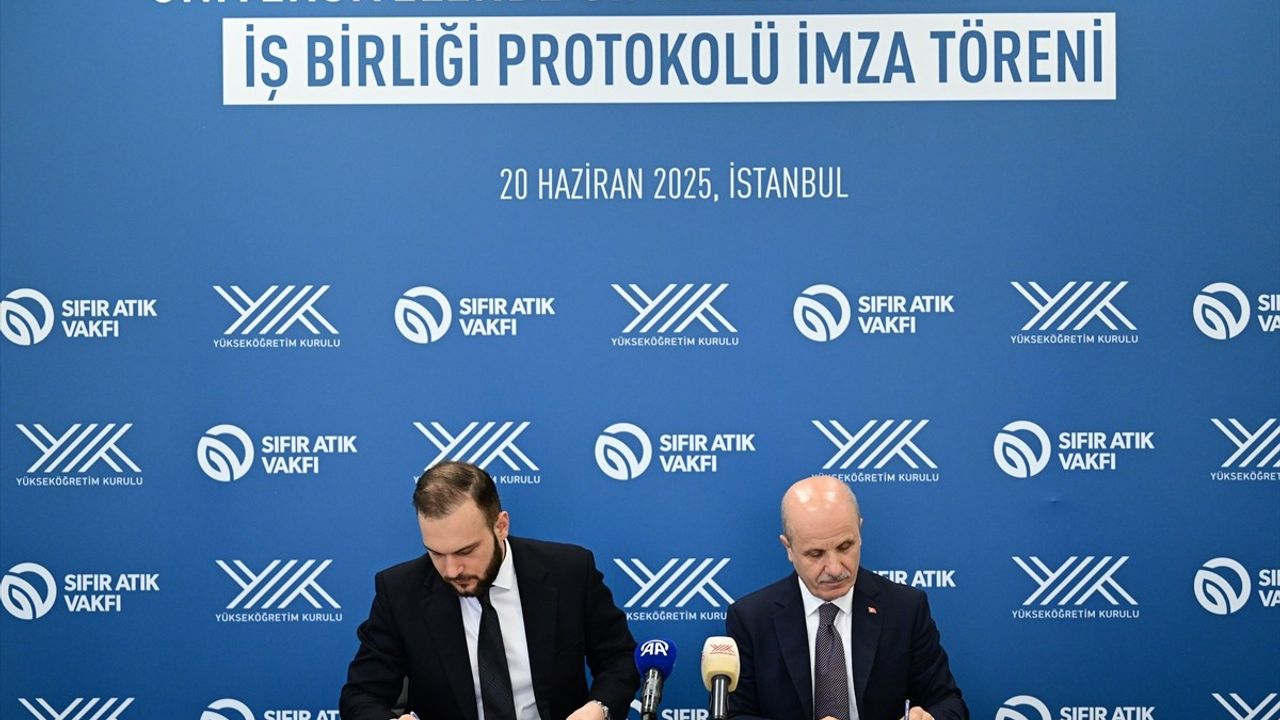 Yükseköğretim ve Sıfır Atık Vakfı'ndan Ortak Proje