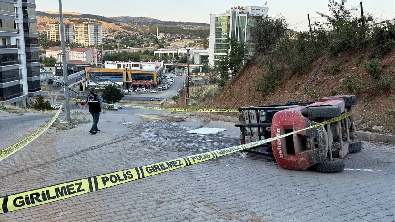 16 Yaşındaki Forklift Sürücüsü Trajik Bir Kaza Sonrası Hayatını Kaybetti