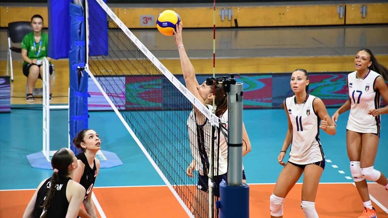 18 Yaş Altı Kadın Voleybol Milli Takımı EYOF 2025'te Şampiyonluk Yaşadı