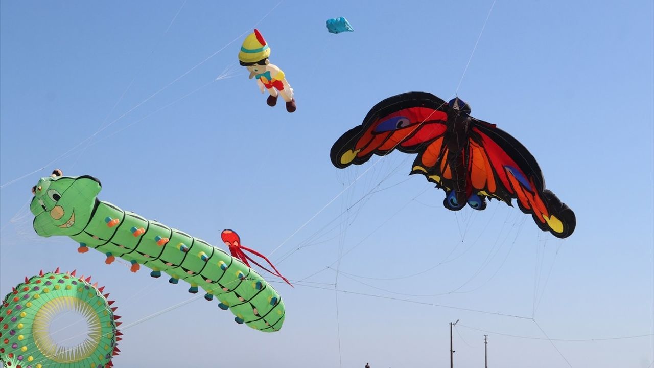 3. Trakya Uçurtma Festivali Tekirdağ'da Tamamlandı