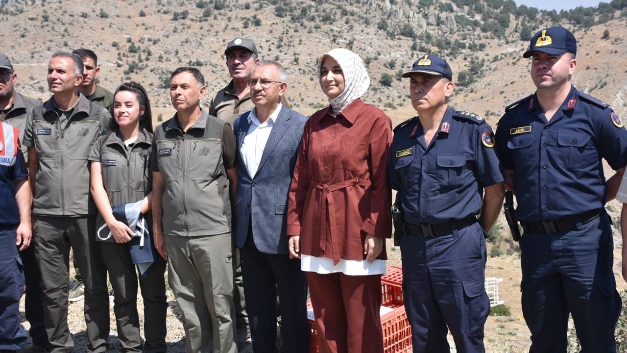 Afyonkarahisar'da Kınalı Keklik Salınımı