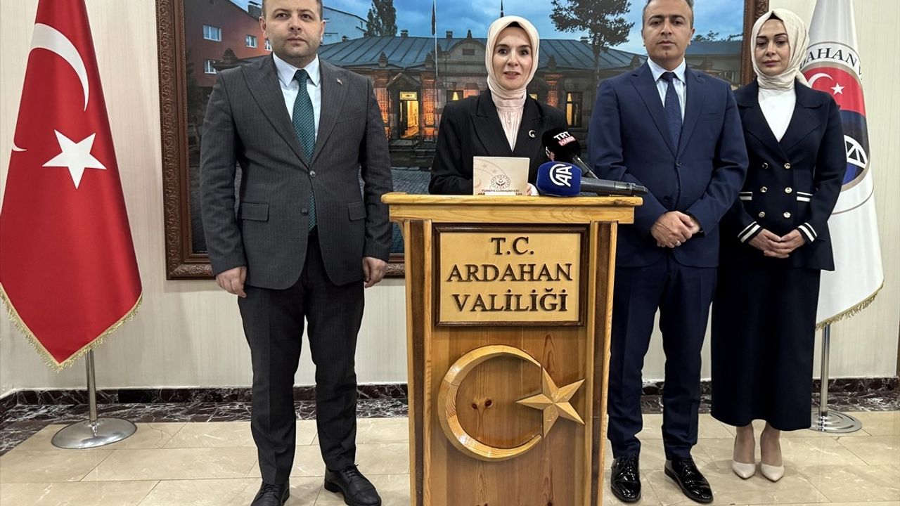 Aile ve Sosyal Hizmetler Bakanı Göktaş'ın Ardahan Ziyareti