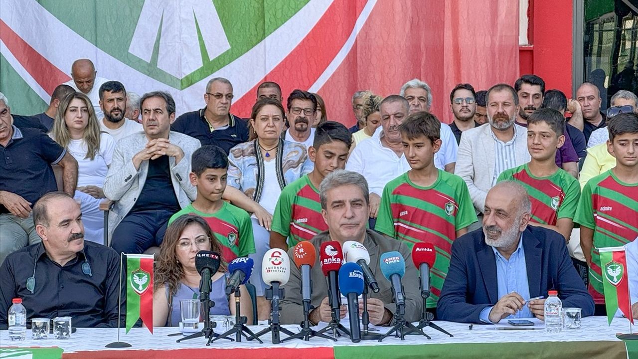 Amedspor Başkanı Burç Baysal'dan Altyapı Açıklamaları