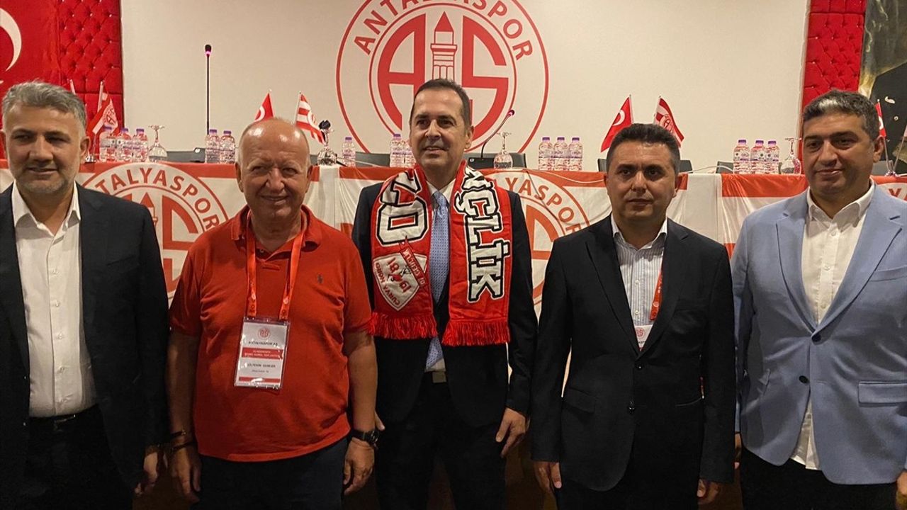 Antalyaspor'un Yeni Başkanı Rıza Perçin Oldu