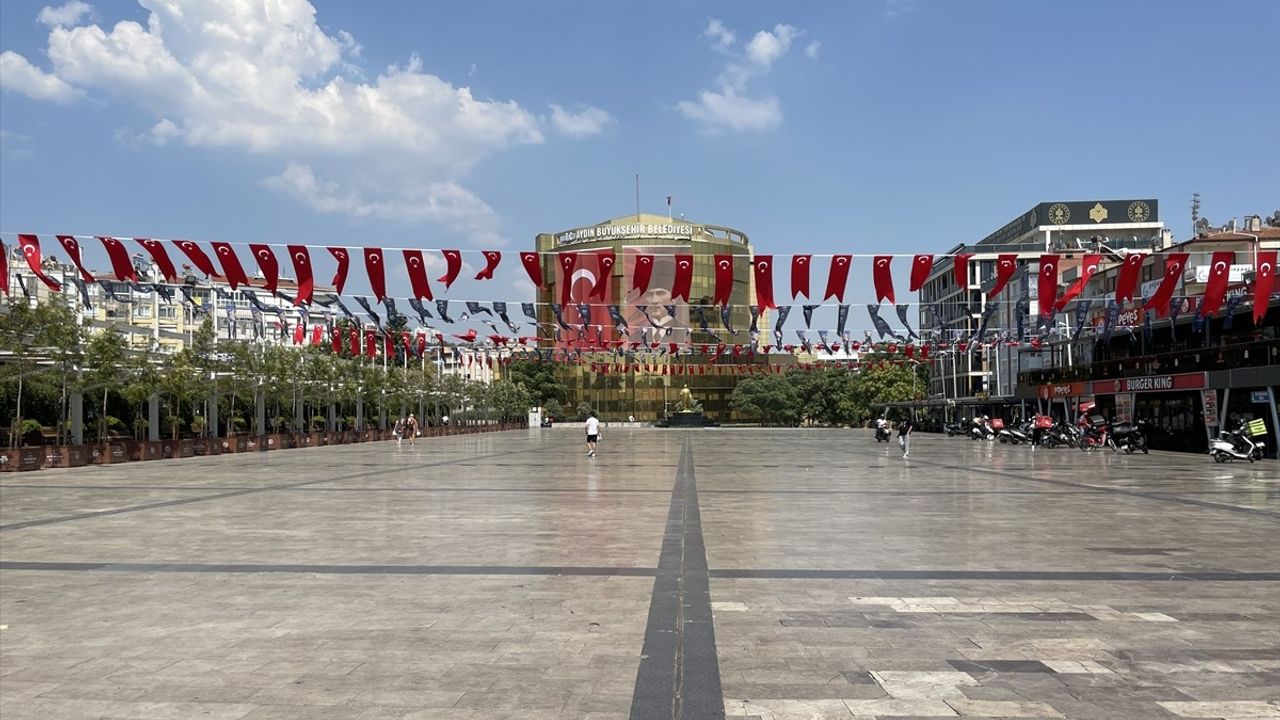 Aydın'da Sıcak Hava Etkisini Gösteriyor