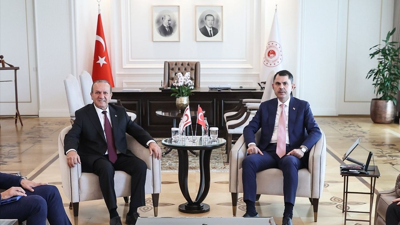 Bakan Murat Kurum, KKTC Başbakan Yardımcısı Ataoğlu ile Görüştü