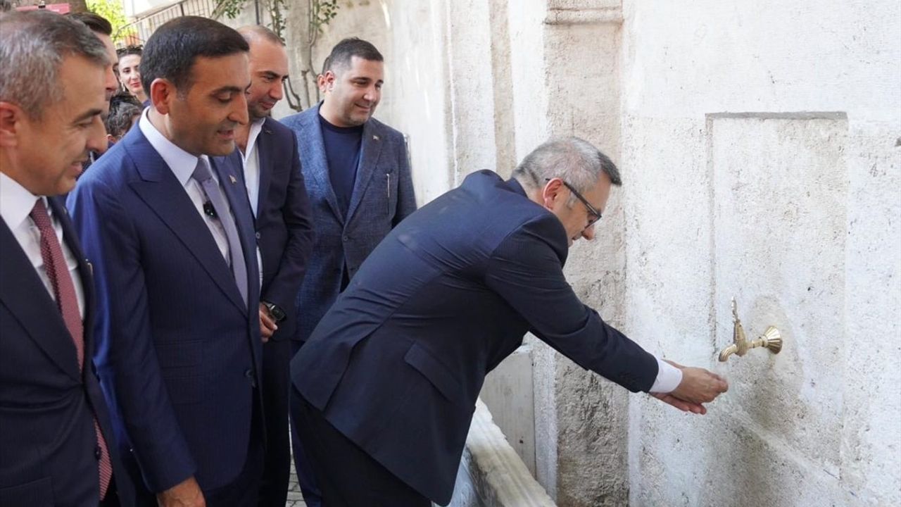 Beyoğlu'nda Tarihi Çeşmeler Yeniden Hayata Döndü