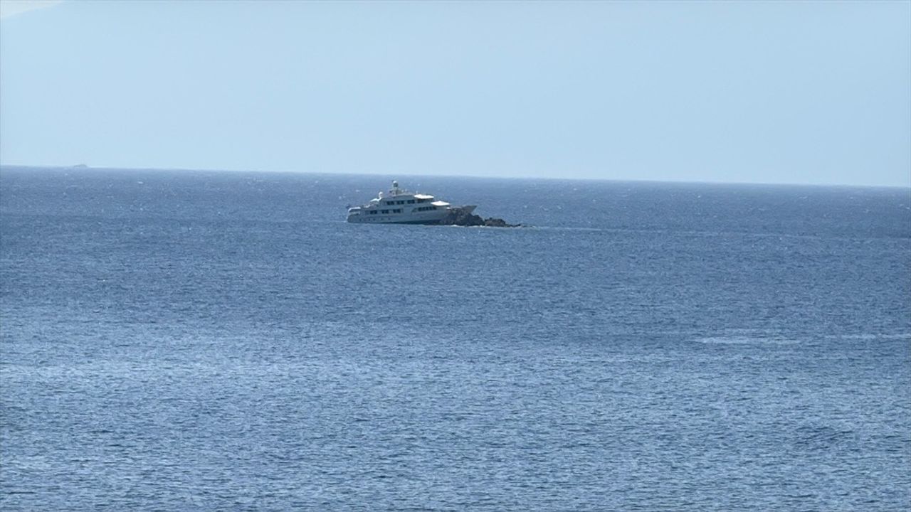 Bodrum Açıklarında Motoryat Kazası