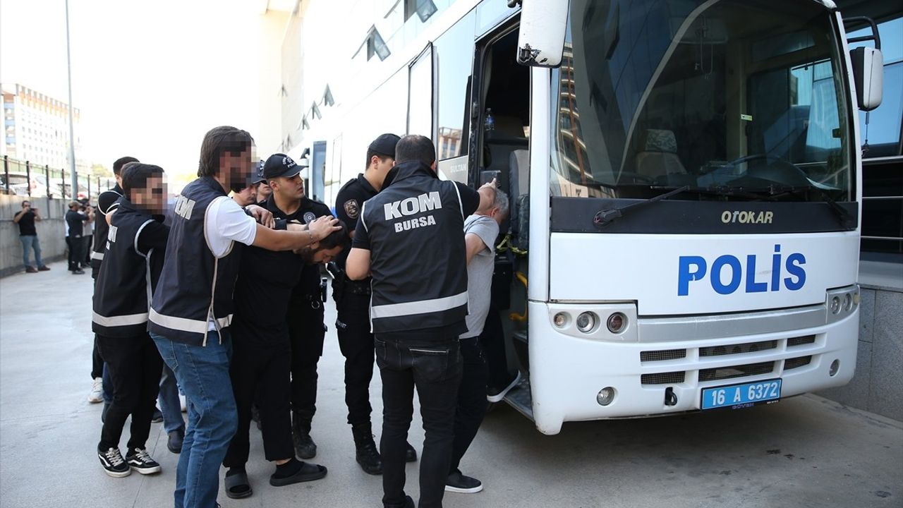Bursa'da Çetkinler Suç Örgütüne Darbe