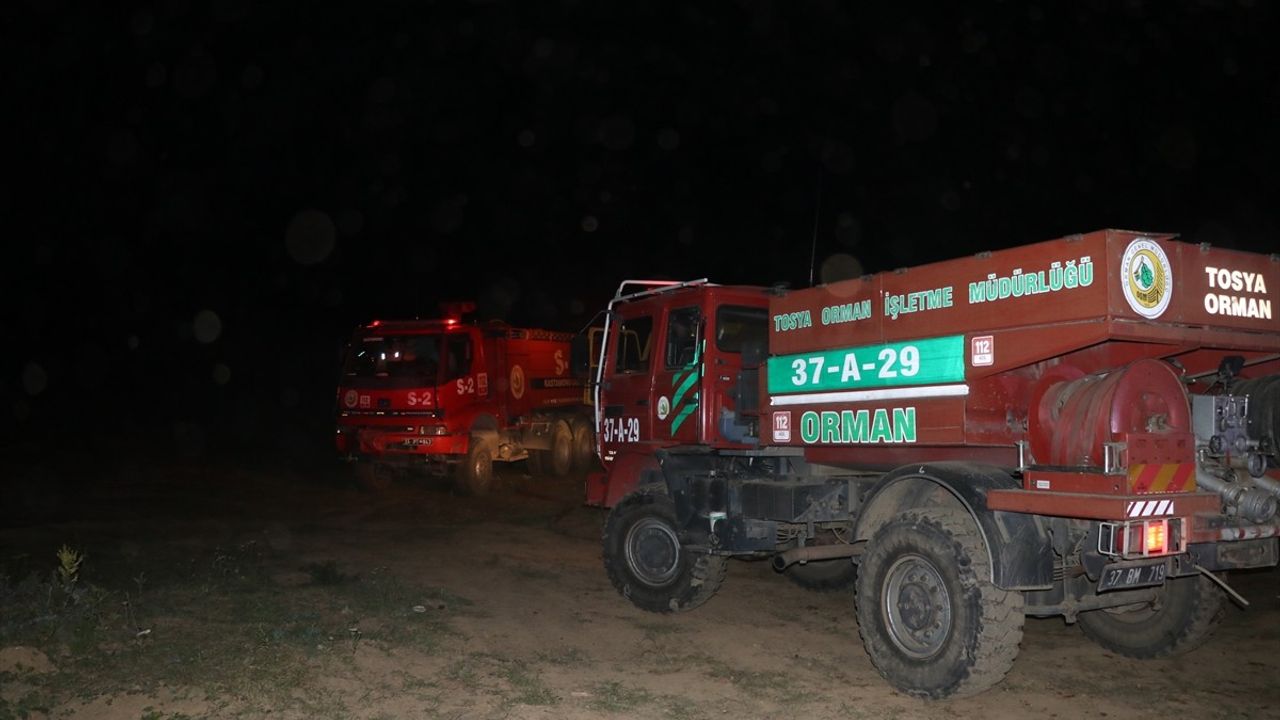 Çankırı'nın Ilgaz İlçesindeki Orman Yangını Kontrol Altında