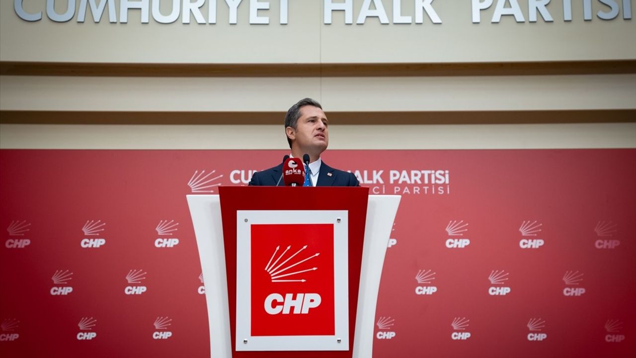 CHP Sözcüsü Yücel'in Açıklamaları: Terörsüz Türkiye ve Yolsuzluk İddiaları