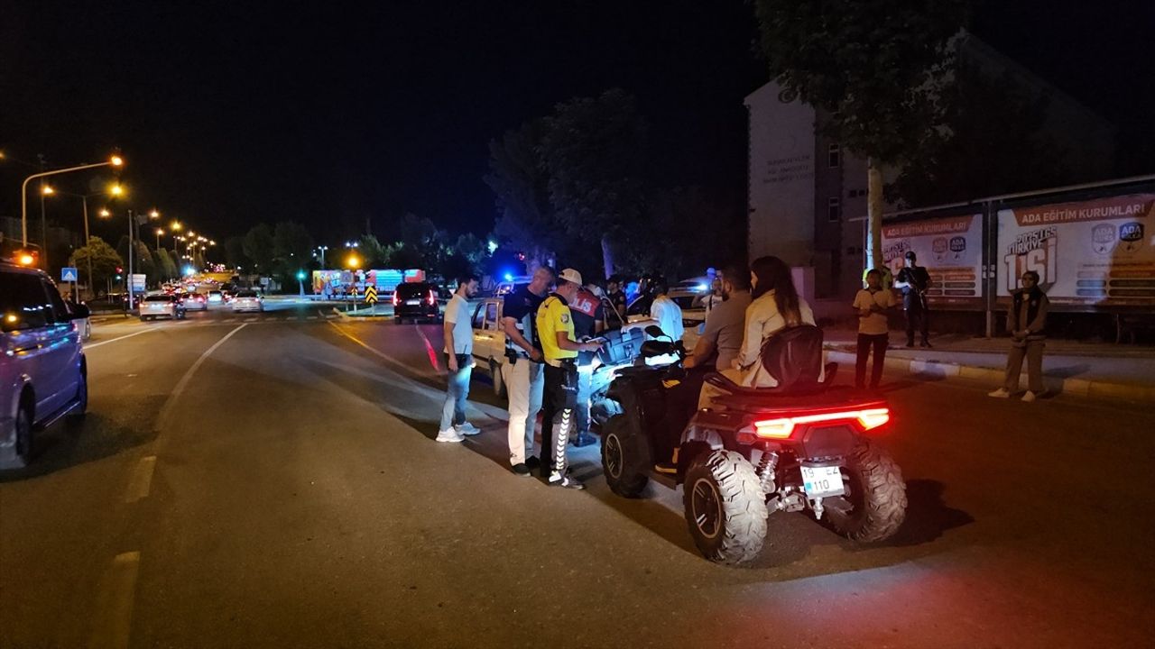 Çorum'da 517 Polisle Büyük Asayiş Uygulaması