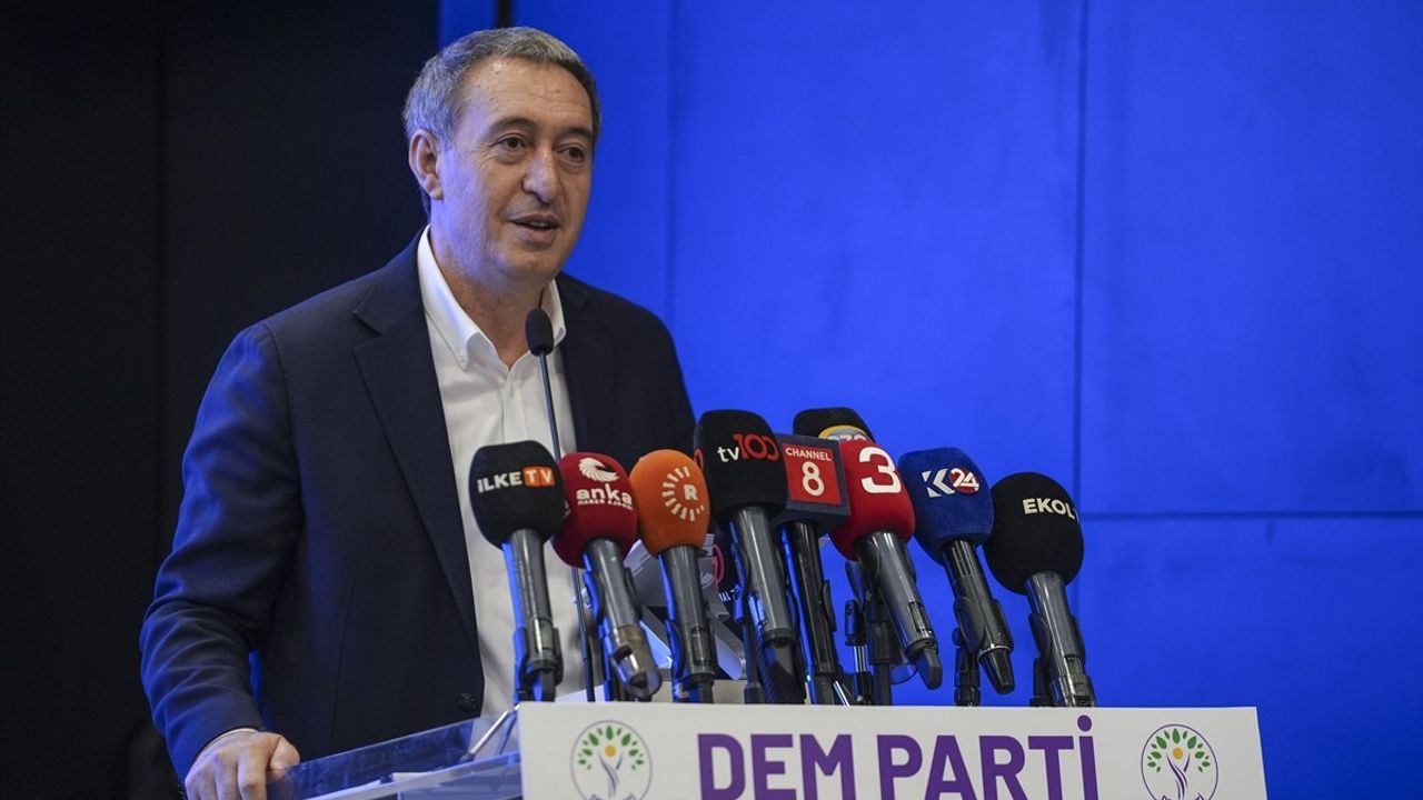 DEM Parti Eş Genel Başkanı Bakırhan'dan Basın Toplantısı