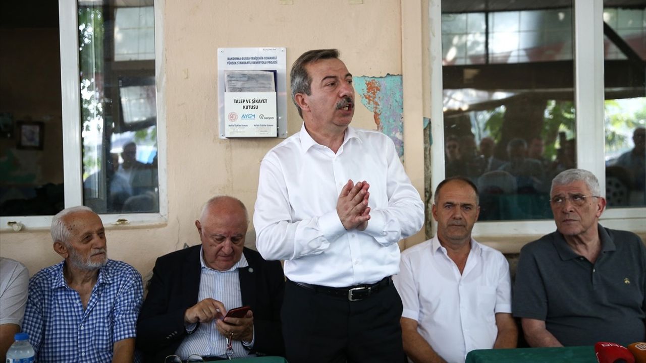 Dervişoğlu'ndan Yangın Mahallesine Ziyaret