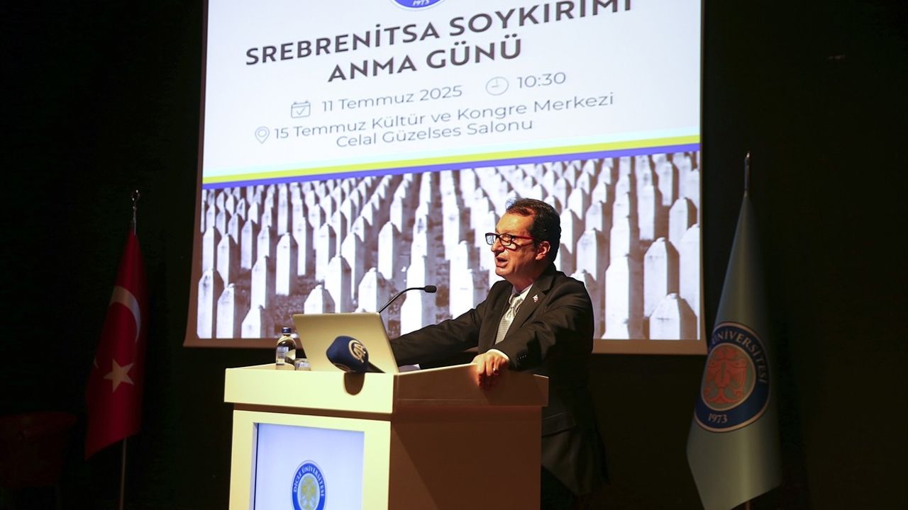 Diyarbakır'da Srebrenitsa Soykırımı'nın 30'uncu Yılı Anma Etkinliği
