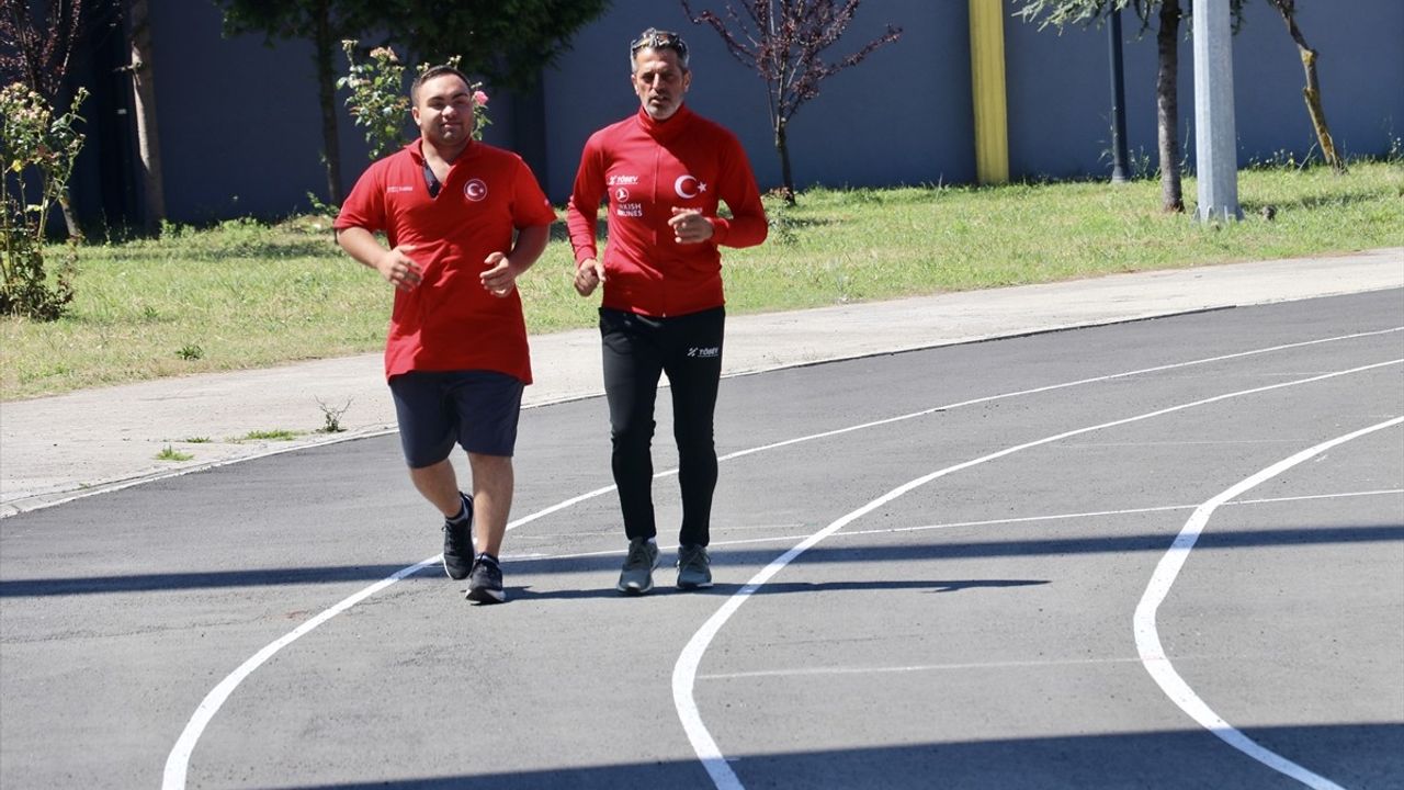 Down Sendromlu Abdullah İnan'ın Atletizmdeki Başarı Hikayesi