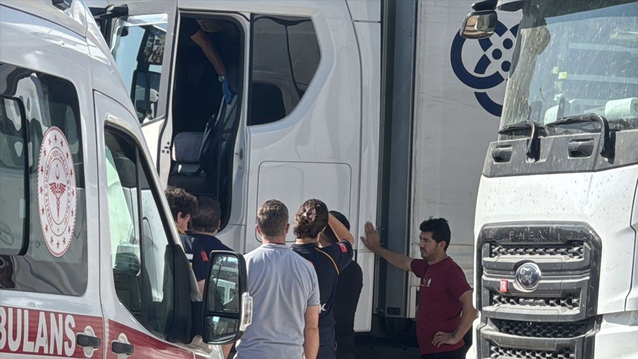 Edirne'de Tır Şoförü Aracında Ölü Bulundu