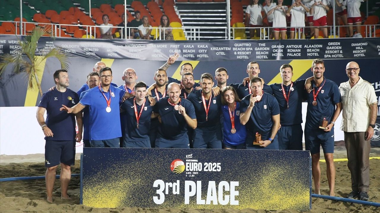 EHF Avrupa Plaj Hentbolu Şampiyonası Sonuçlandı